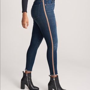Abercrombie and Fitch High Rise Ankle Jeans
